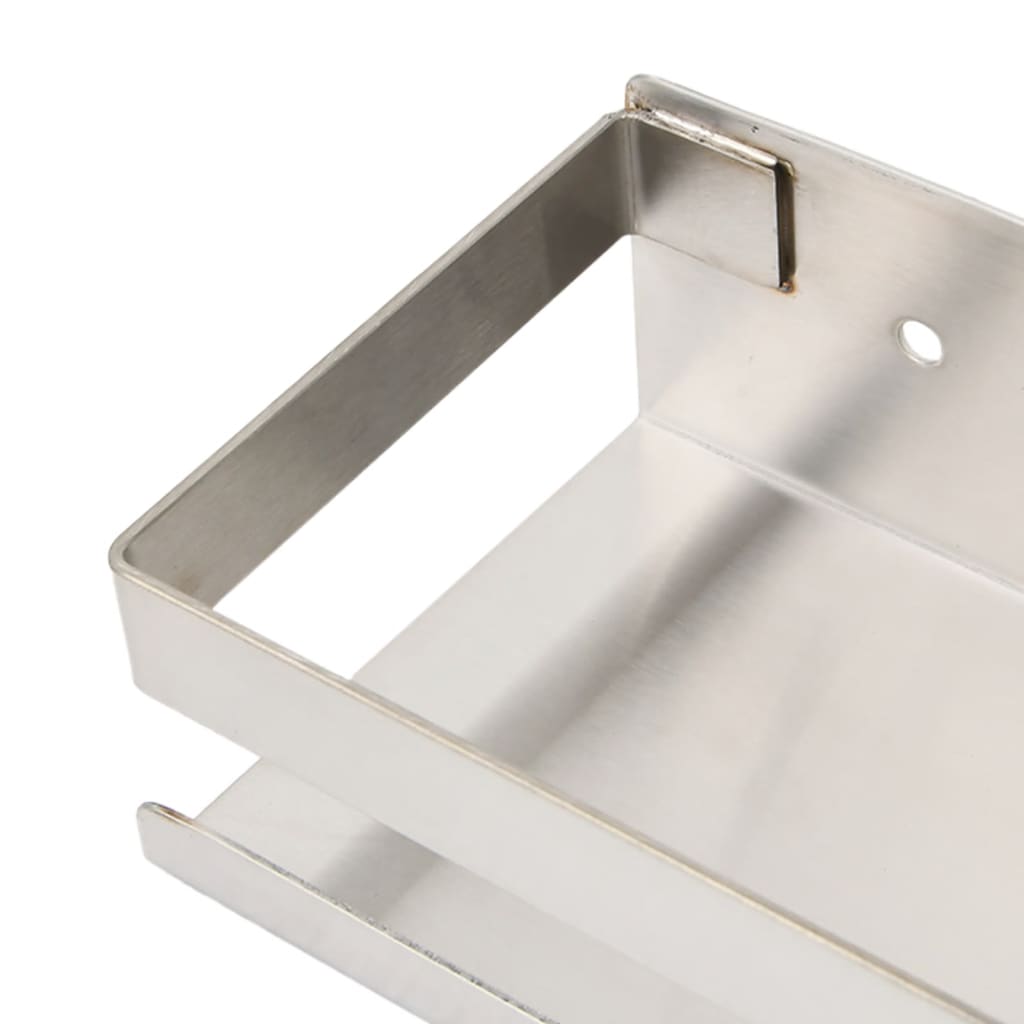 Duschablage 30x10x6 cm Gebürsteter Edelstahl 304