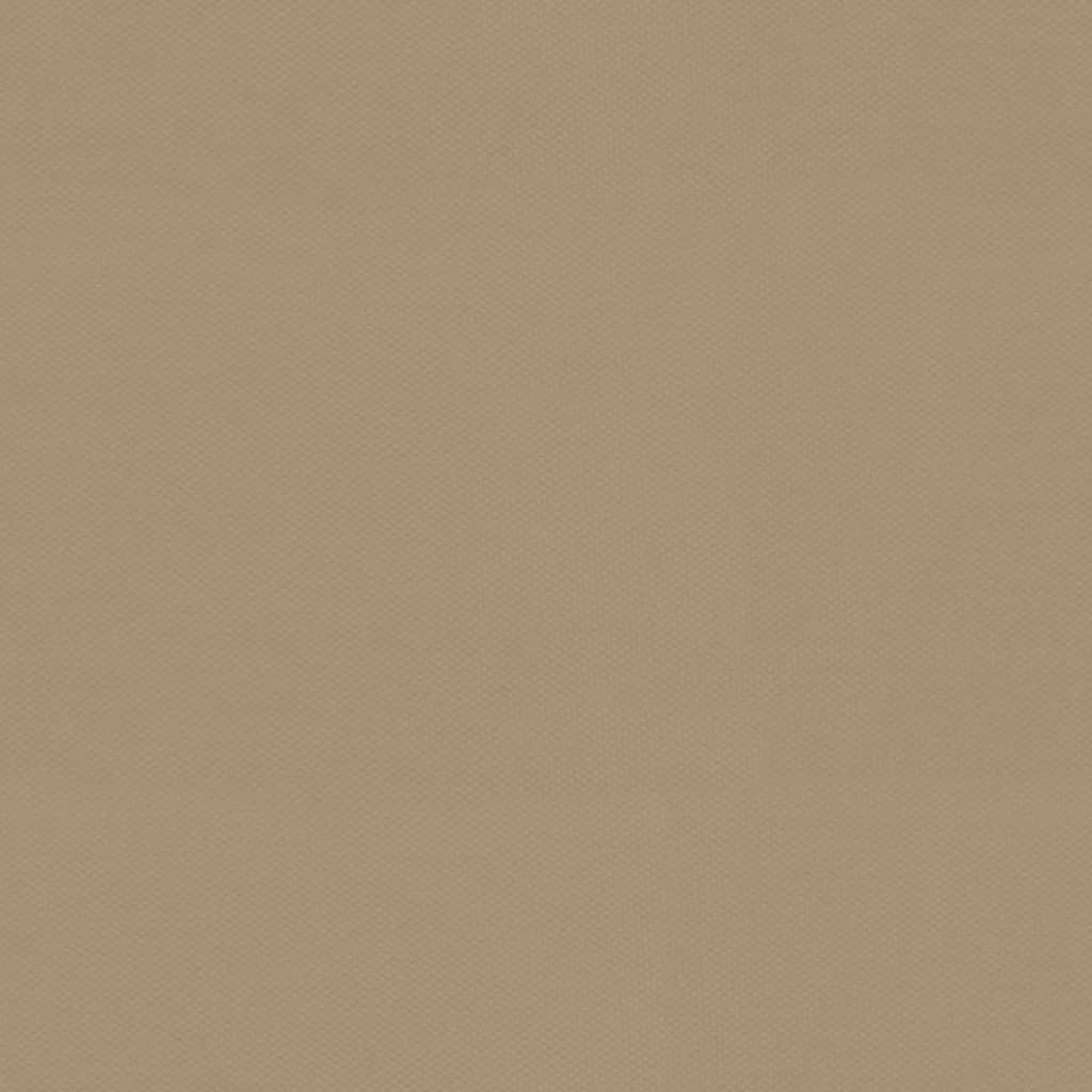 Tonnelle avec parois grillagées taupe 4x3 m en acier