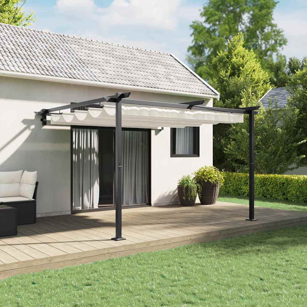 Pavillon 300 x 300 x 200 cm Creme Polyester