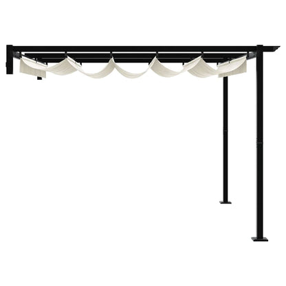 Pavillon 300 x 300 x 200 cm Creme Polyester