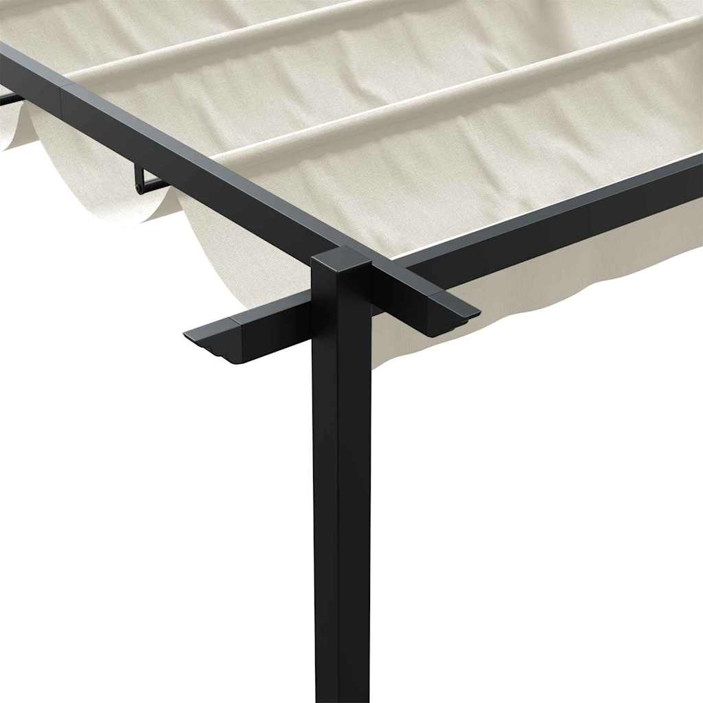 Pavillon 400 x 300 x 200 cm Creme Polyester