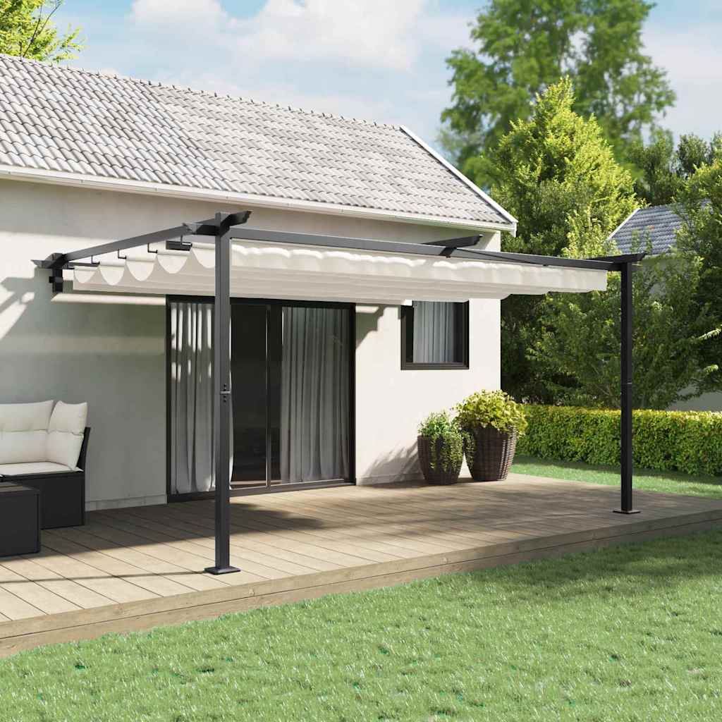 Pavillon 400 x 300 x 200 cm Creme Polyester