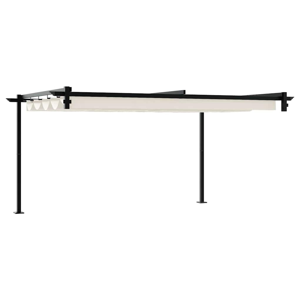Pavillon 400 x 300 x 200 cm Creme Polyester