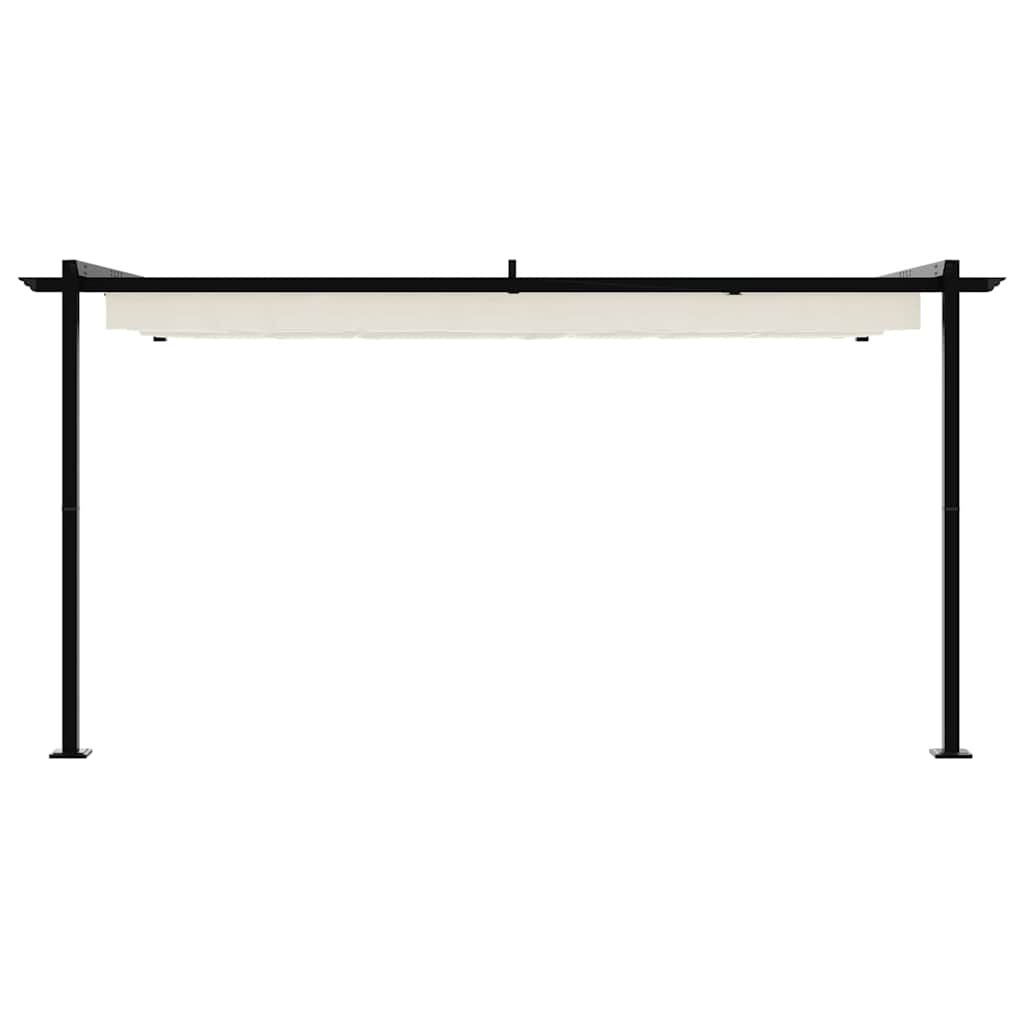 Pavillon 400 x 300 x 200 cm Creme Polyester