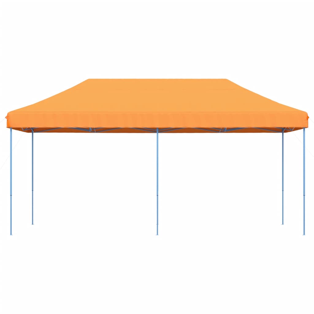 Partyzelt Faltbar Pop-Up Orange 580x292x315 cm