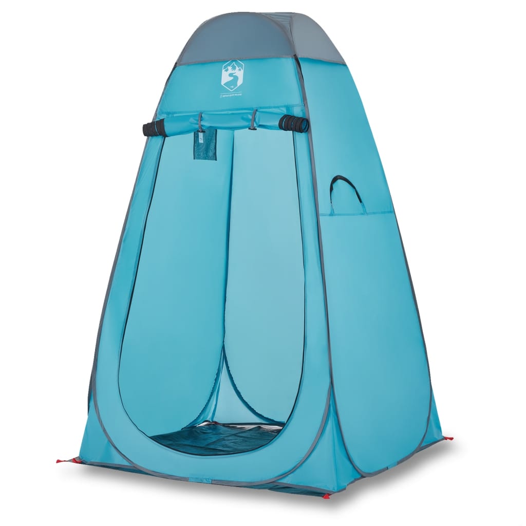 Tente d'intimité pop-up bleue imperméable