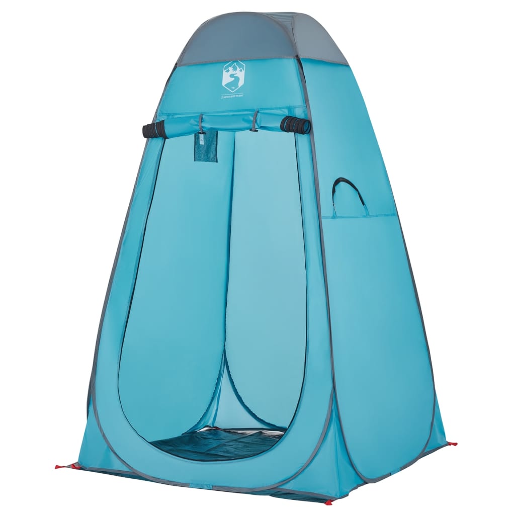 Tente d'intimité pop-up bleue imperméable