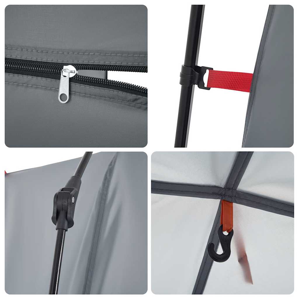 Sichtschutzzelt Grau Quick Release Wasserdicht