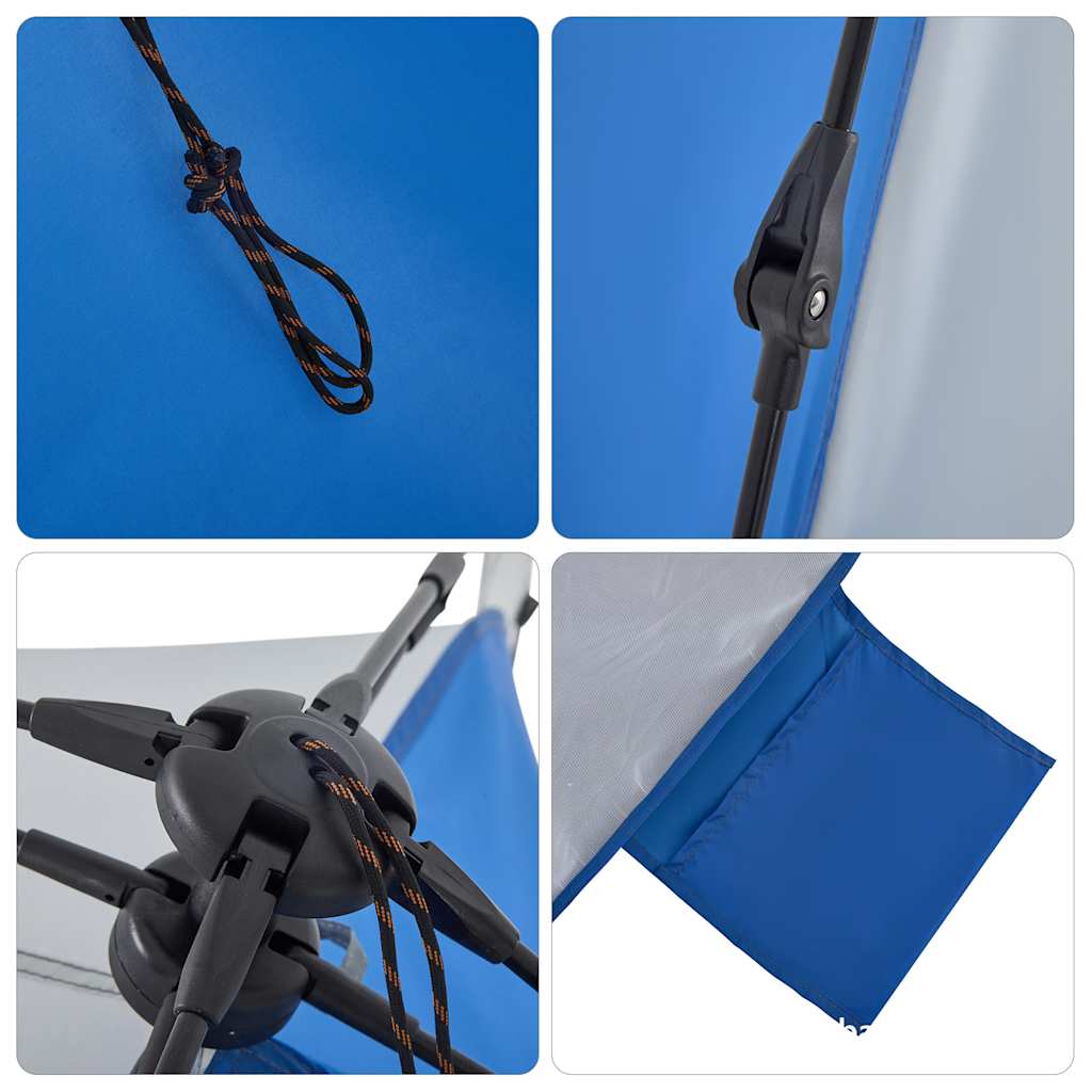 Strandzelt Azurblau Quick Release Wasserdicht