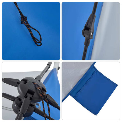 Strandzelt Azurblau Quick Release Wasserdicht