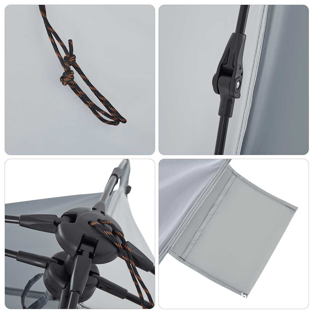 Strandzelt Grau Quick Release Wasserdicht