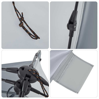 Strandzelt Grau Quick Release Wasserdicht
