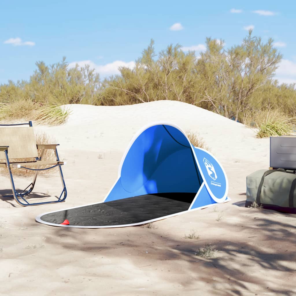 Tente de Plage Pop-Up Bleu Azur Etanche