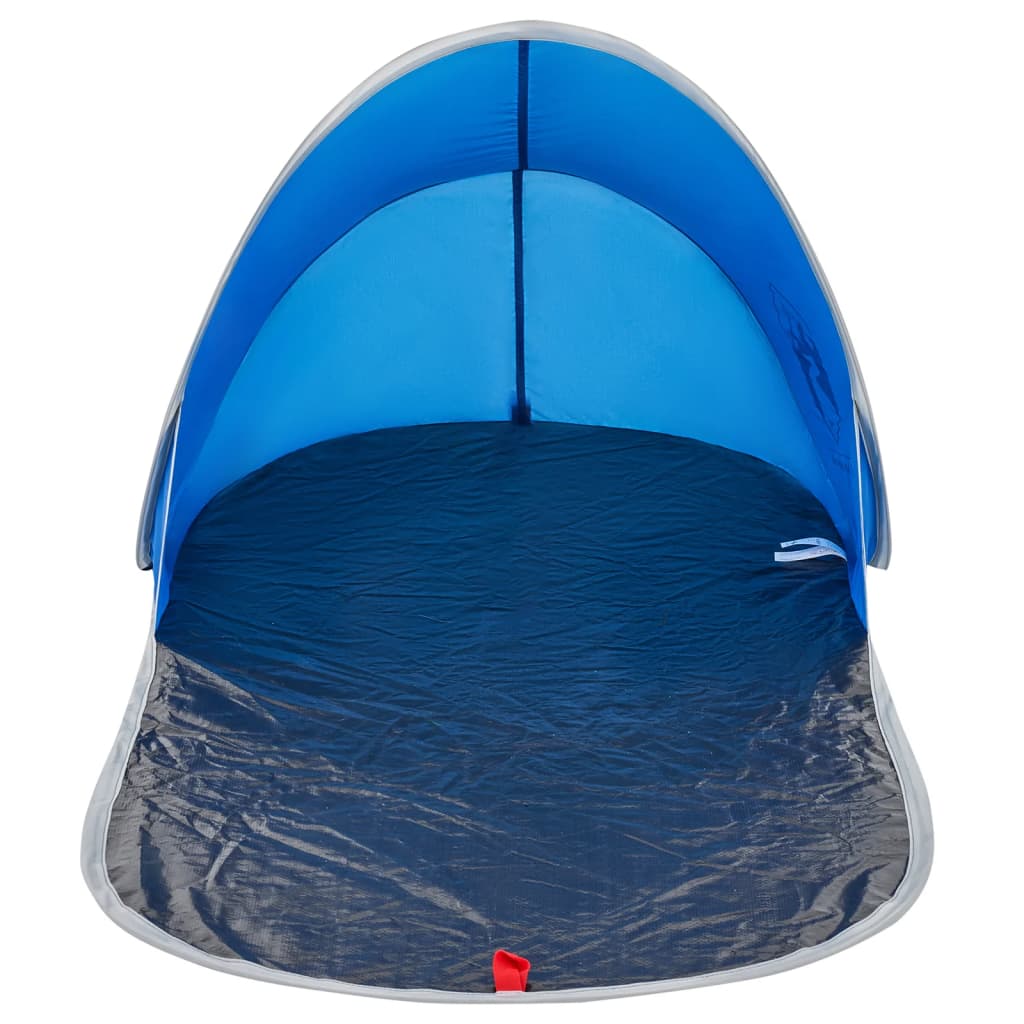 Tente de Plage Pop-Up Bleu Azur Etanche