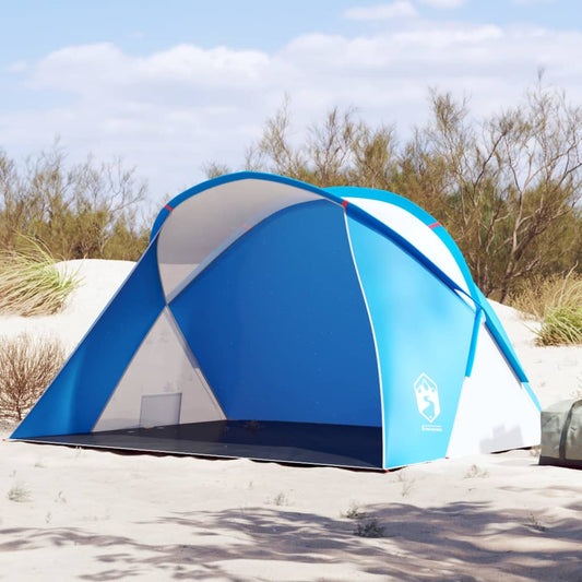 Tente de plage 2 personnes bleu azur pop-up imperméable