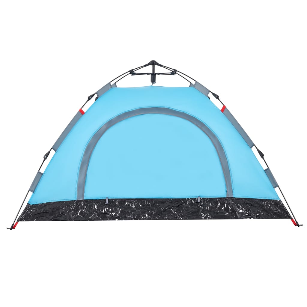 Campingzelt 2 Personen Blau Quick Release