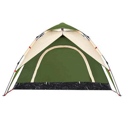 Kuppel-Campingzelt 3 Personen Grün Quick Release