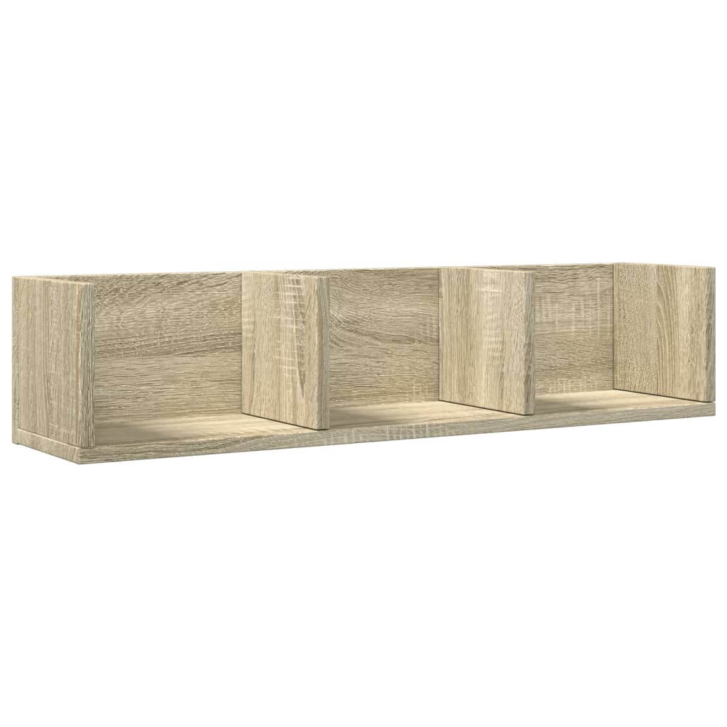 Wandschrank Sonoma-Eiche 75x18x16,5 cm Holzwerkstoff