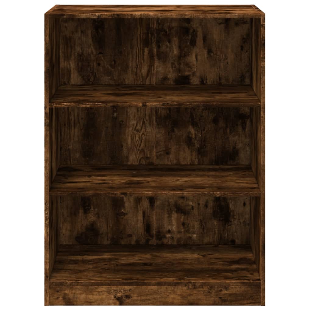 Armoire chêne fumé 77x48x102 cm matériau bois