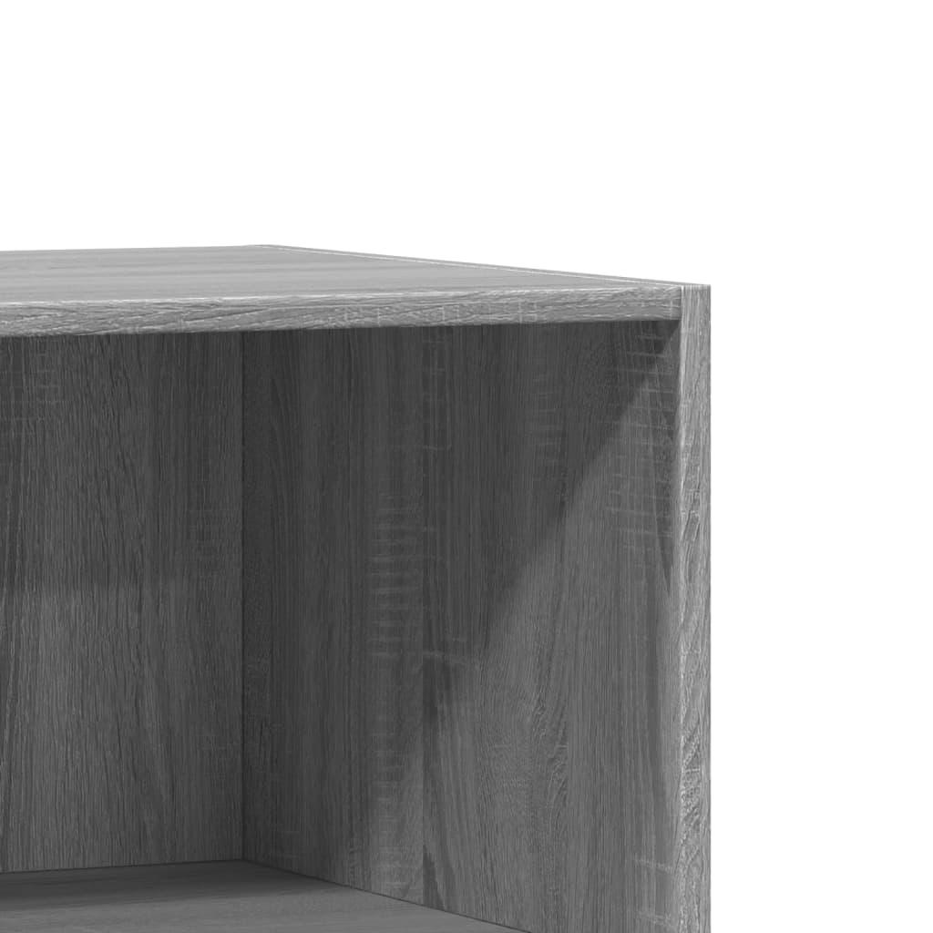 Kleiderschrank Grau Sonoma 77x48x102 cm Holzwerkstoff