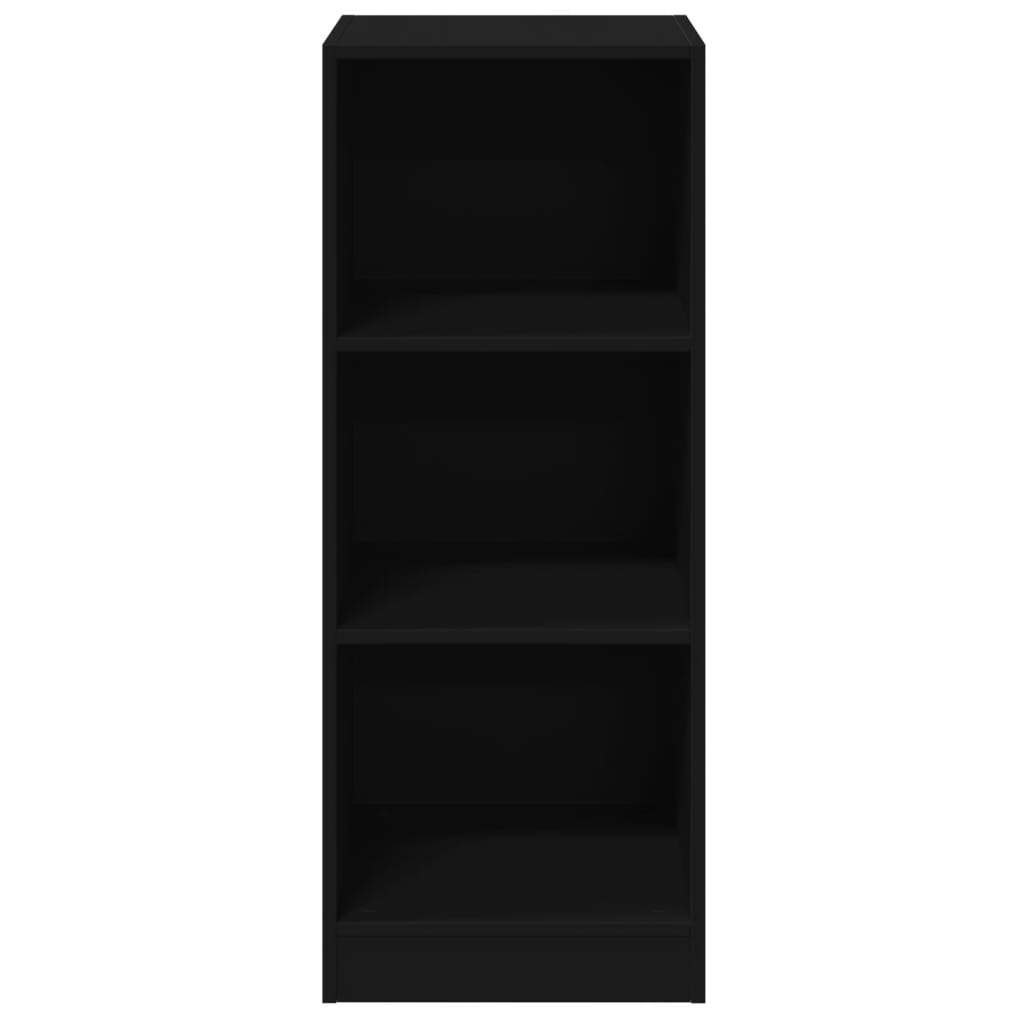 Armoire noire 48x41x102 cm matière bois