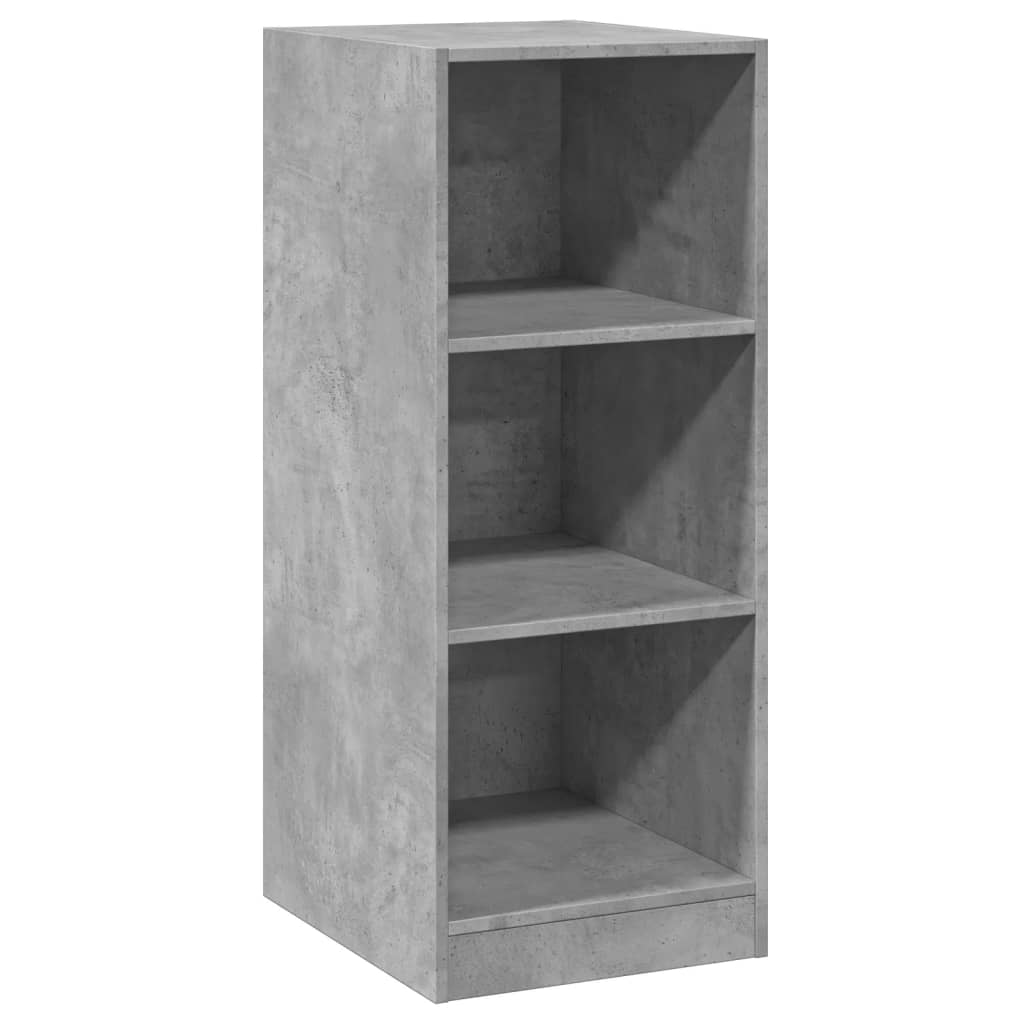 Armoire gris béton 48x41x102 cm en bois