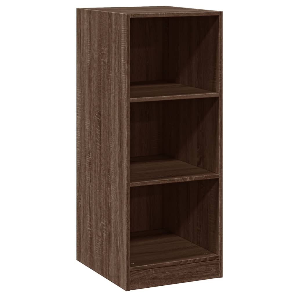 Armoire aspect chêne marron 48x41x102 cm matériau bois