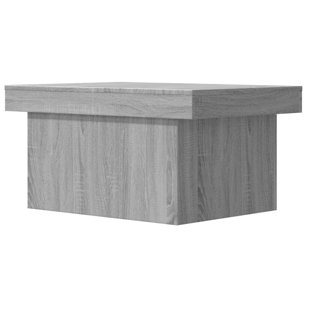Table basse Sonoma grise 100x55x40 cm en bois