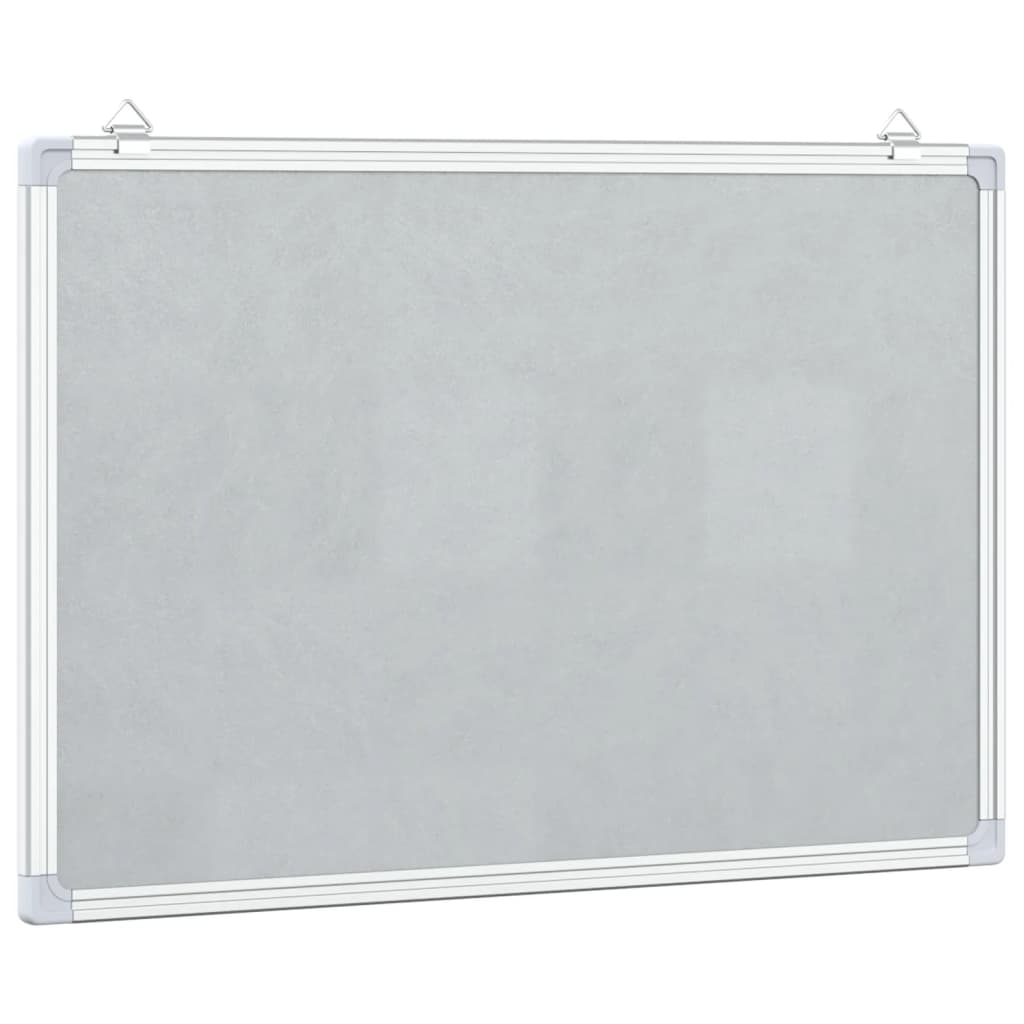 Magnetisches Whiteboard 80x60x1,7 cm Aluminium