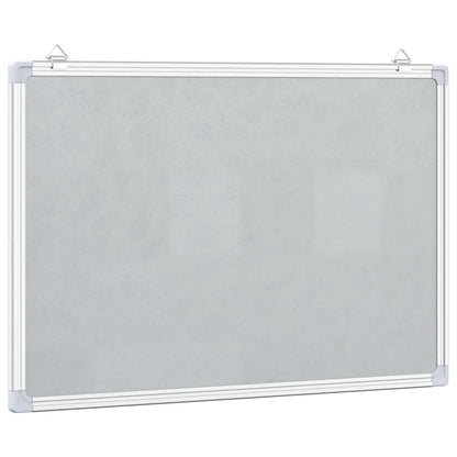 Magnetisches Whiteboard 80x60x1,7 cm Aluminium
