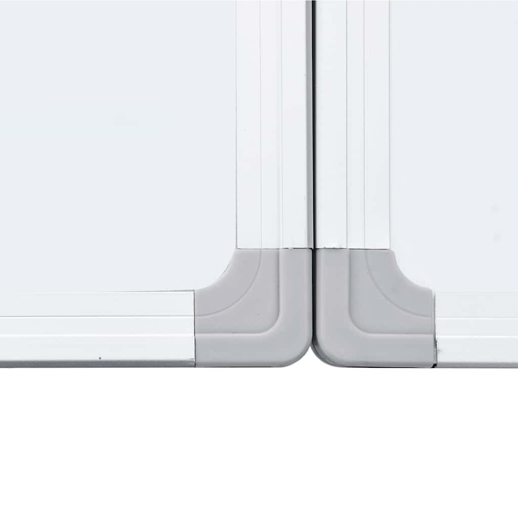 Magnetisches Whiteboard Klappbar 150x80x1,7 cm Aluminium