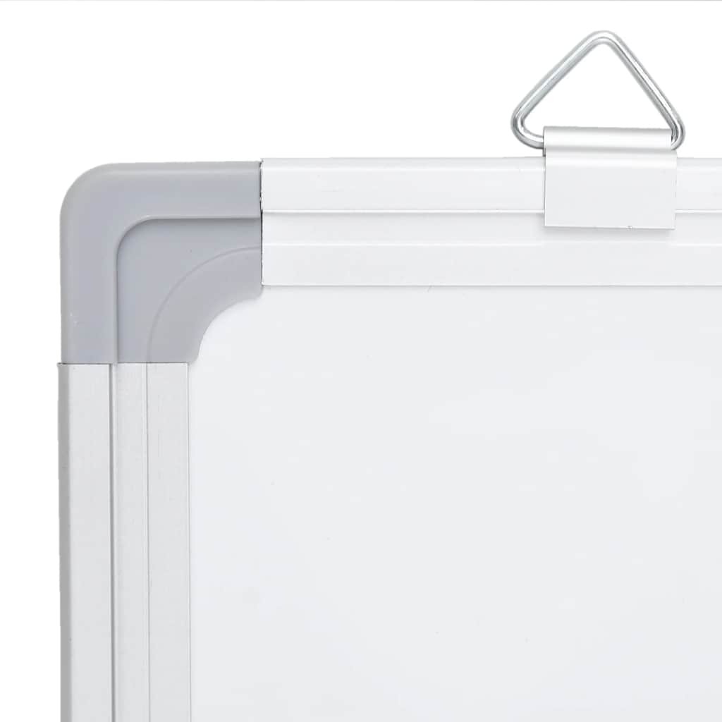 Magnetisches Whiteboard Klappbar 160x60x1,7 cm Aluminium