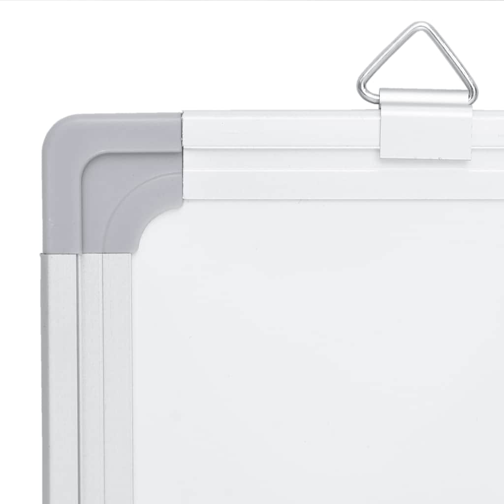 Magnetisches Whiteboard Klappbar 200x60x1,7 cm Aluminium