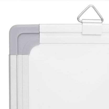 Magnetisches Whiteboard Klappbar 200x60x1,7 cm Aluminium