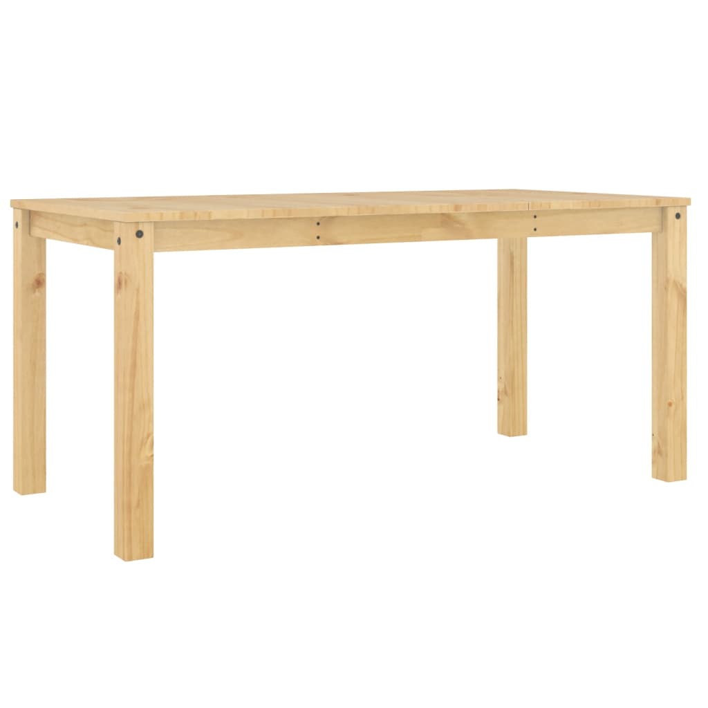 Table à manger Panama 160x80x75 cm en bois de pin massif