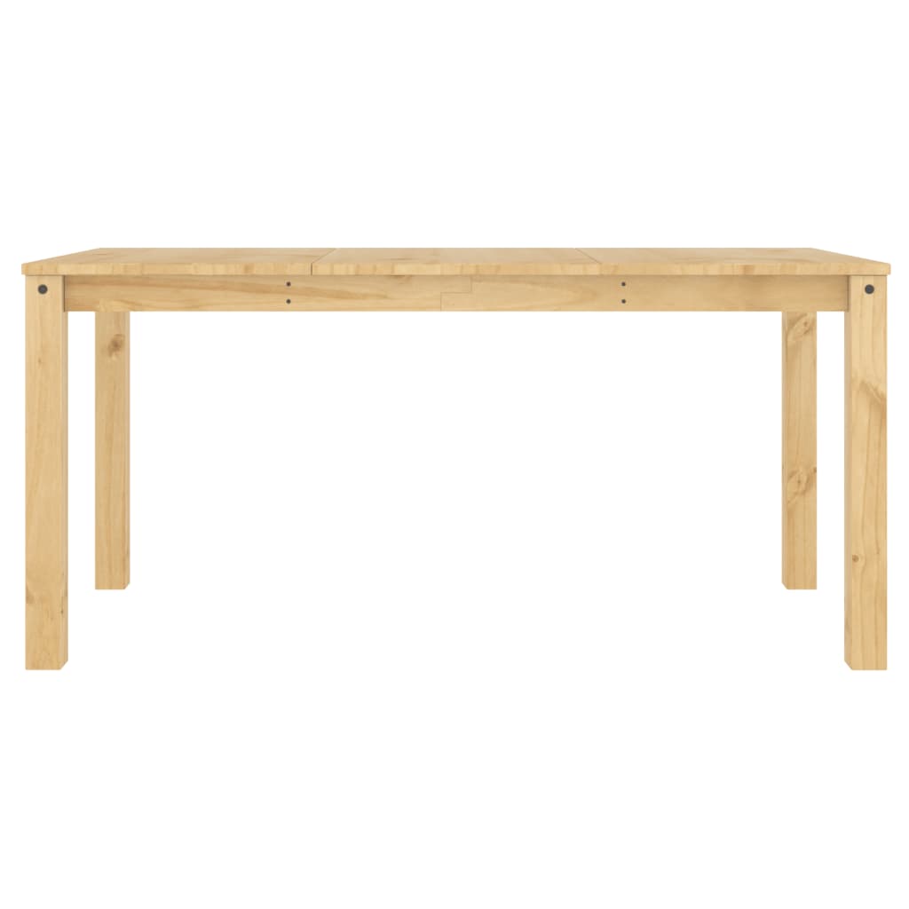 Table à manger Panama 160x80x75 cm en bois de pin massif