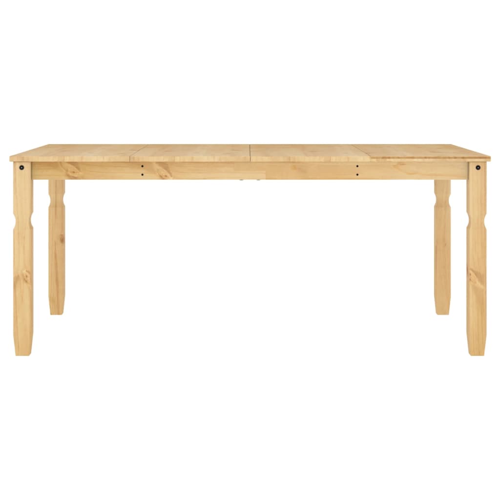 Table à manger Corona 180x90x75 cm en bois de pin massif