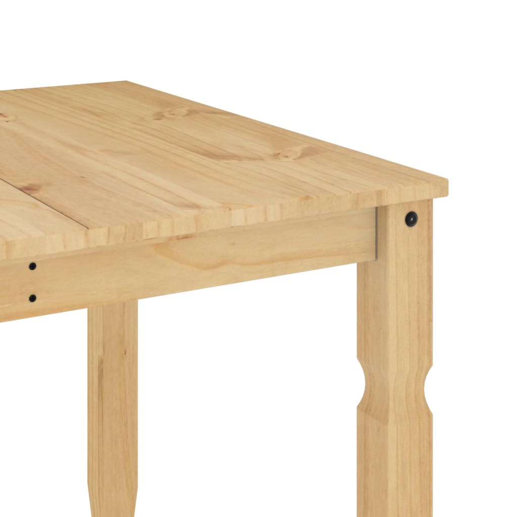 Table à manger Corona 180x90x75 cm en bois de pin massif