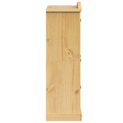 Kleiderschrank „Corona“ 101x52x170 cm Massivholz Kiefer