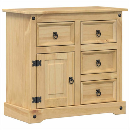 Sideboard Corona 80x40x75 cm Massivholz Kiefer