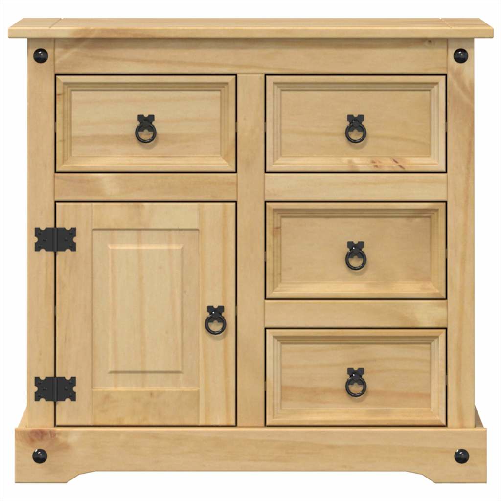 Sideboard Corona 80x40x75 cm Massivholz Kiefer