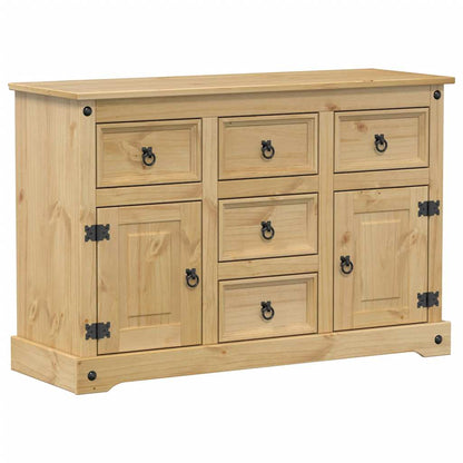 Sideboard Corona 112x40x75 cm Massivholz Kiefer