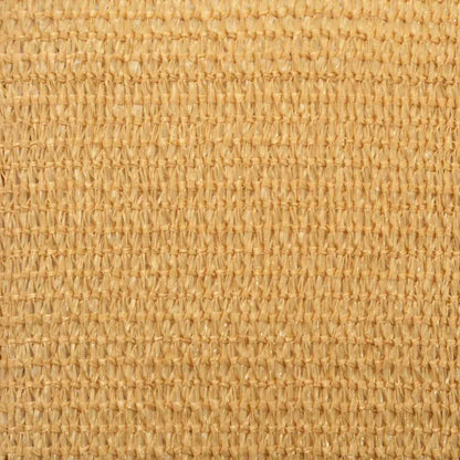 Sonnensegel 160 g/m² Dreieckig Sandfarben 3x3x4,2 m HDPE
