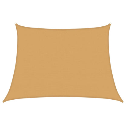 Sonnensegel 160 g/m² Trapez Hellgrau 4/5x3 m HDPE