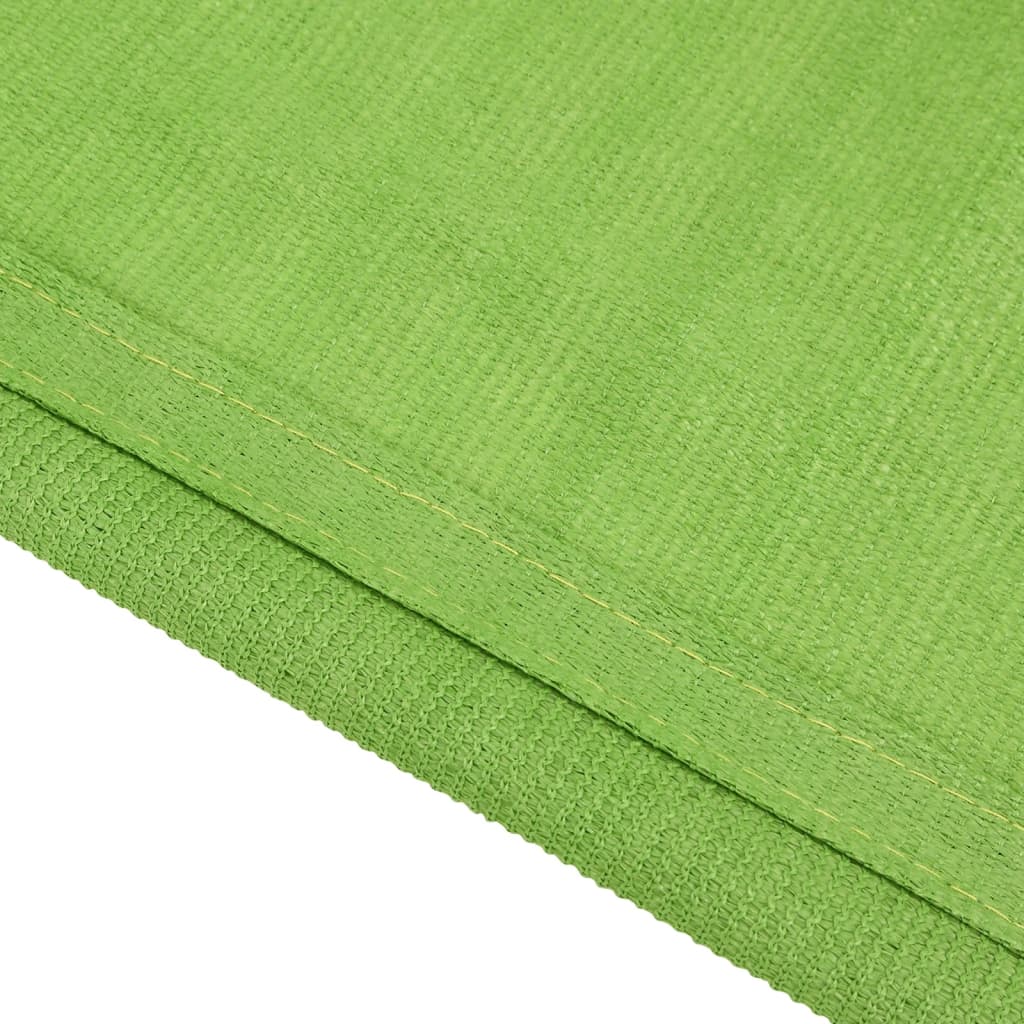 Tapis de tente vert clair 250x200 cm HDPE