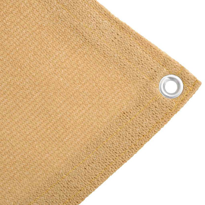 Zeltteppich Sandfarbe 250x600 cm HDPE