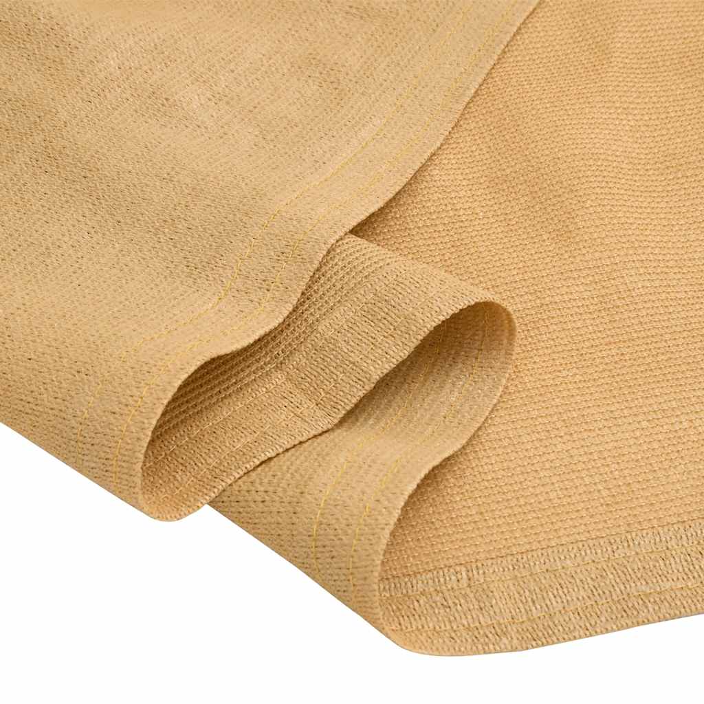 Zeltteppich Sandfarbe 400x800 cm HDPE