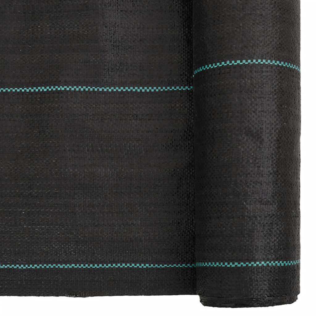 Unkrautmembran Schwarz 0,5x50 m PP