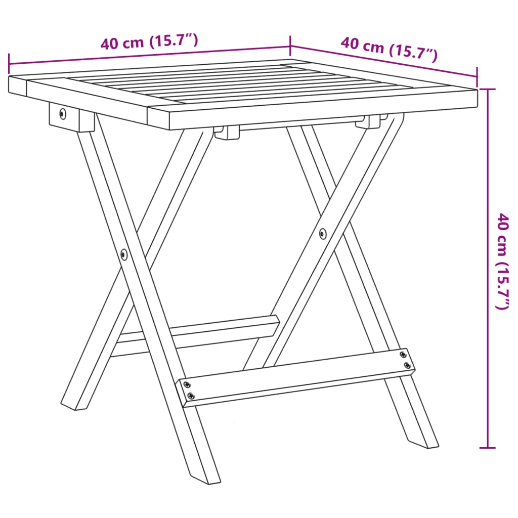 Sonnenliegen 2 Stk. mit Tisch Rot Massivholz Akazie