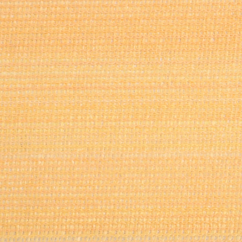 Panneau de clôture couleur sable 1x10 m PEHD 75 g/m²